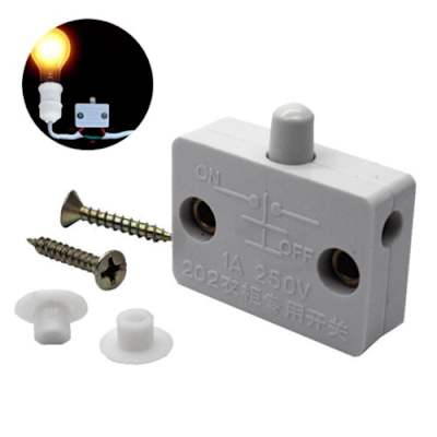 Cabinet/Wardrobe Door Switch - White