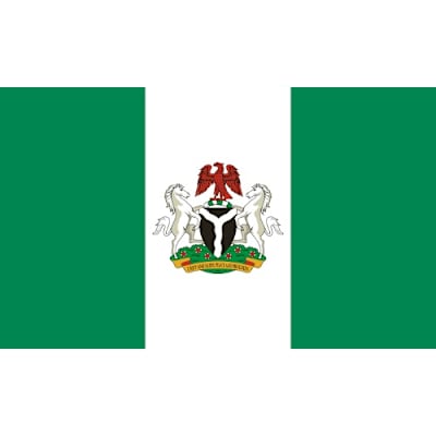 Nigeria National Outdoor Flag - 3ft X 5ft