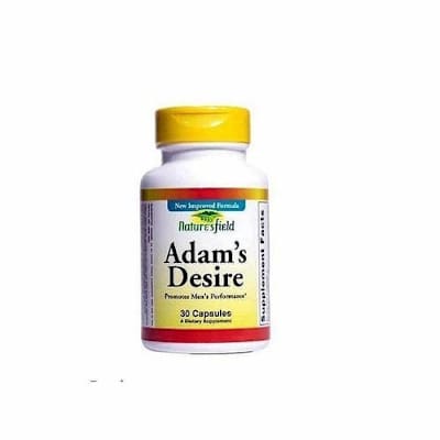 Adam's Desire - Promotes Men's Performance - 30 Capsules