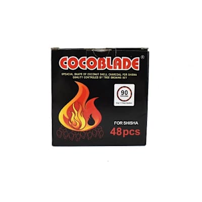 Cocobrick Premium Coconut Charcoal Cubes – 48 Pieces