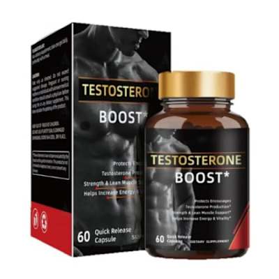 Testosterone Boost - Strength & Performance In Every Capsule - 60 Capsules
