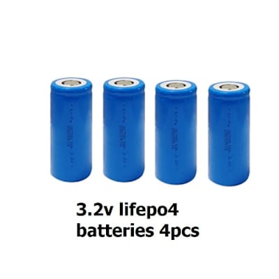 3.2v 32650 6ah Lifepo4 Battery With Flat Heat