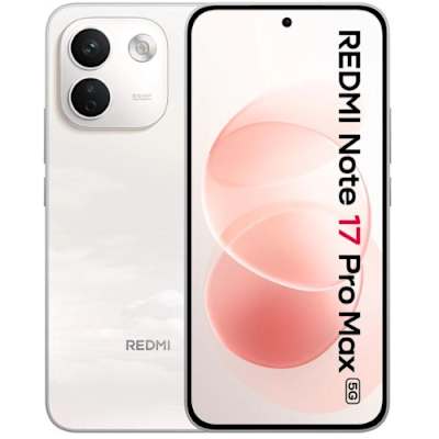 REDMI Note 17 Pro Max 5G - 6.83" - 512GB ROM - 8GB RAM - Dual SIM - Fingerprint - 10000mAh - Blush