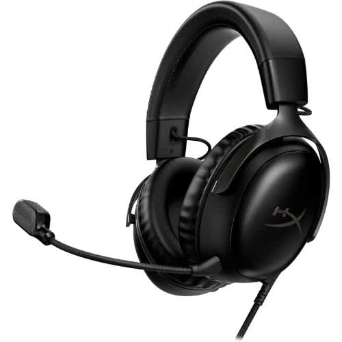 Hyperx Cloud Iii – Wired Gaming Headset- Pc- Ps5- Xbox Series X|s- Angled 53mm Drivers