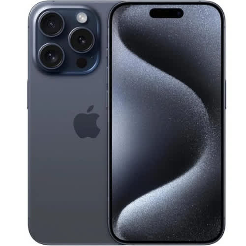 iPhone 15 Pro Max - 6.7" - 512GB ROM - 8GB RAM – Single Sim - iOS 17 - 4441mAh - Blue Titanium