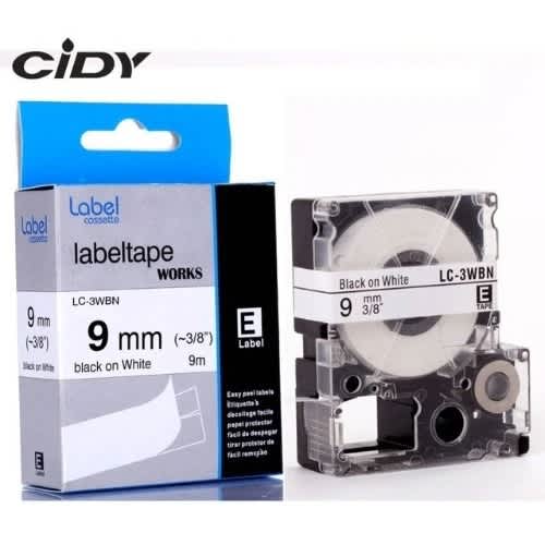 Black On White Compatible Label And Laminated Tapes