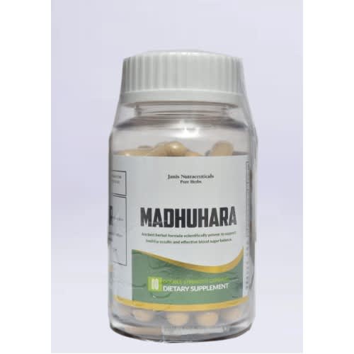 Madhuhara high Blood Sugar Destroyer - 500mg - 60 Capsules