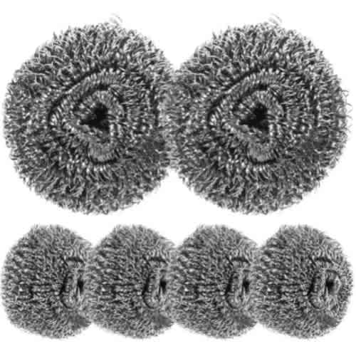 Metal Dish Scrubber - 6 Pcs