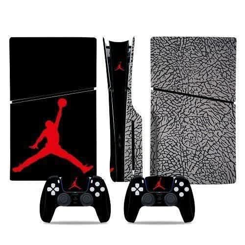 Playstation Ps5 Slim Protective Sticker-jordan Series