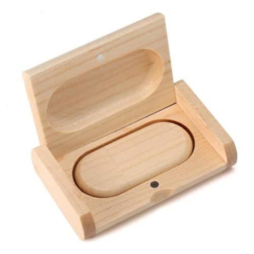 Bamboo Wooden Usb Flash Drive -32gb