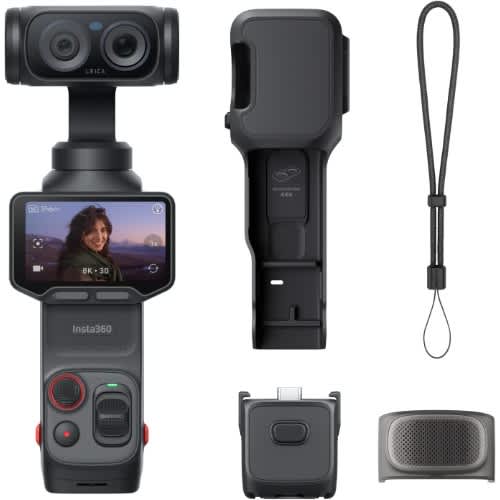 Insta360 Luna Ultra 8k Dual-lens Gimbal Camera Standard Combo - Cosmic Black