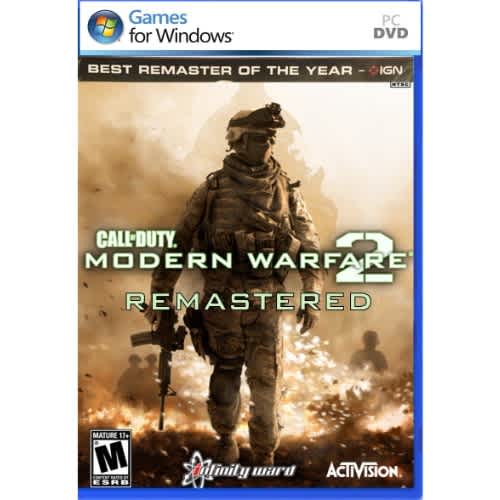 Cod Mw2 Call Of Duty Pc Game Price Call Of Duty: Modern Warfare Campaign Remastered PC Game DVD Disks Free  Gift Konga