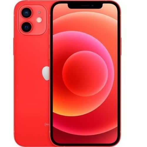 iPhone 12 - 6.1" Display - 128GB ROM - 4GB RAM - Single Sim - 2815mAh - Red - Renewed