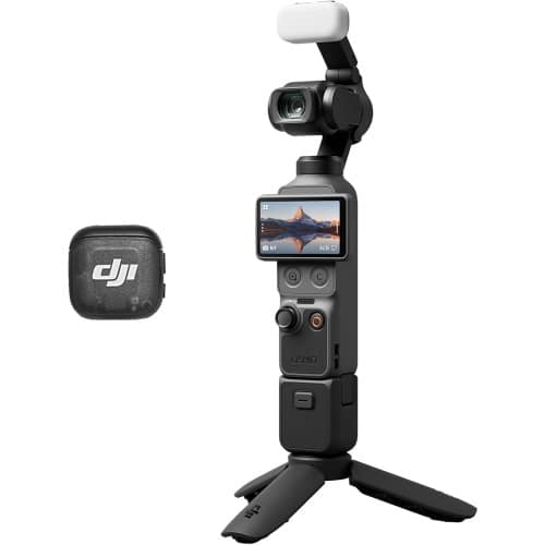 Dji Osmo Pocket 4 Creator Combo Pocket Gimbal Vlog Camera - 3-axis - 2× Lossless Zoom