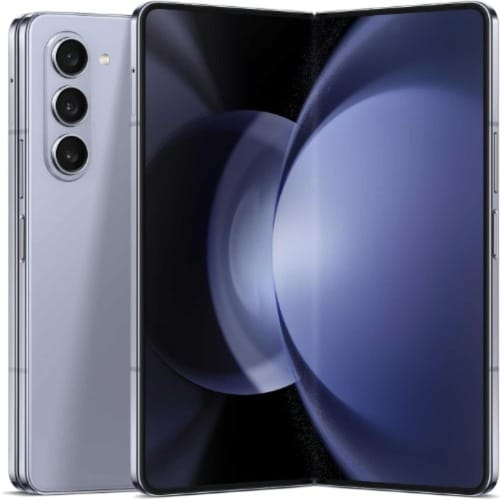 Galaxy Z Fold 5 Ai Phone - 7.6'' - 5G - 256GB ROM - 12GB RAM - 4400mAh - 1 Sim + E Sim - Icy Blue