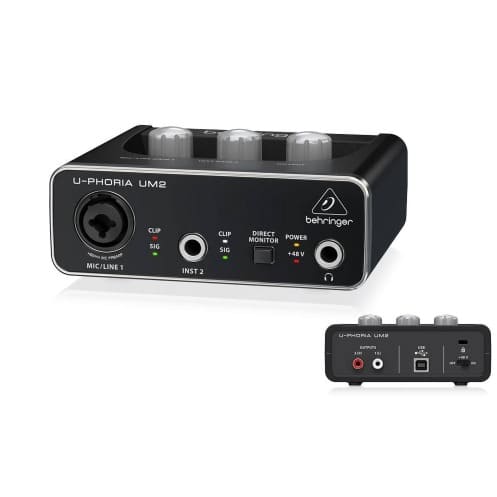 U-phoria Um2 USB Audio Interface