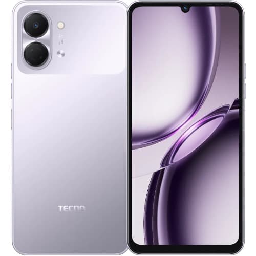 Pop 20 - 6.75" - 128GB ROM - 4GB+4GB RAM - 4G Dual SIM - Fingerprint - 5000mAh - Purple