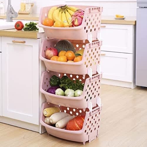 Kitchen Storage Rack - 4 Tier