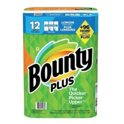 Bounty Kitchen Paper Towel - 12 Rolls