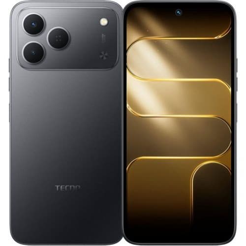 Spark 50 4gb Ram + 128gb Rom - Black - 6.67" Display - Android 16 - 5000mah