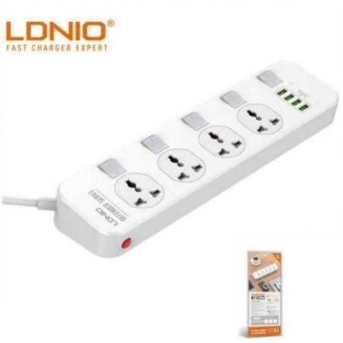 Ldnio 2500w Defender Series 4 Power Socket + 4 Usb Port Extension