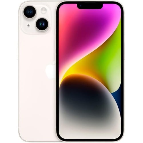 Iphone 14 - 6.1" - 5g - 128gb + 6gb Ram - 1 Sim + Esim - Starlight