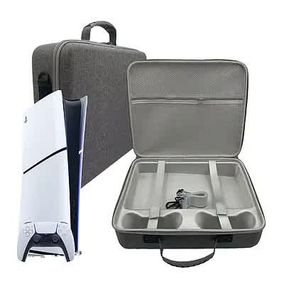 Ps5 Slim Travel Storage flat Bag - Grey