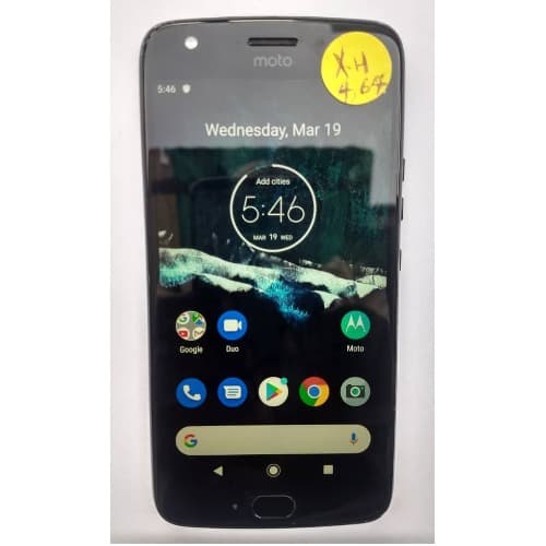 Moto X4 - 4g Lte - 4GB RAM - 64GB Storage - Fingerprint- Renewed