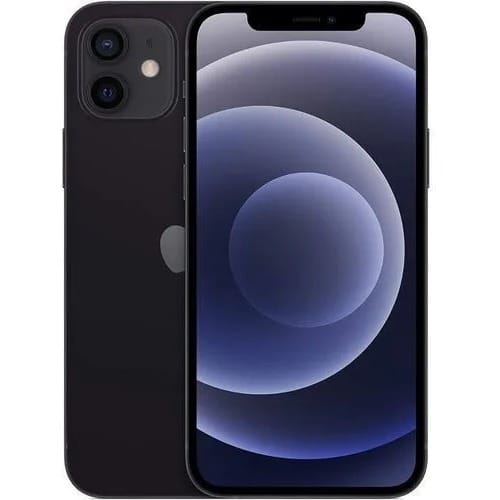 IPhone 12 - 6.1" - 128GB ROM- 4GB RAM - Single Sim - 2815mAh - Black - Renewed