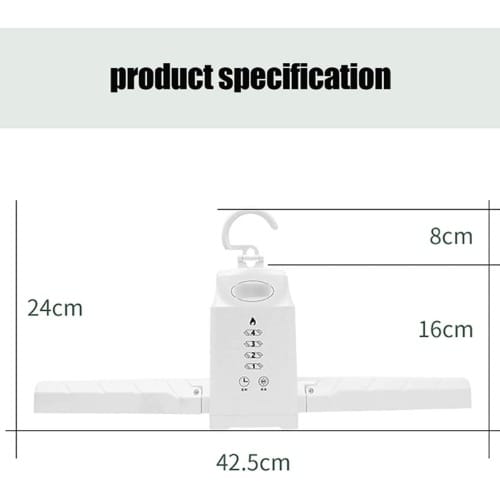 Portable Electric Clothes Dryer Hanger