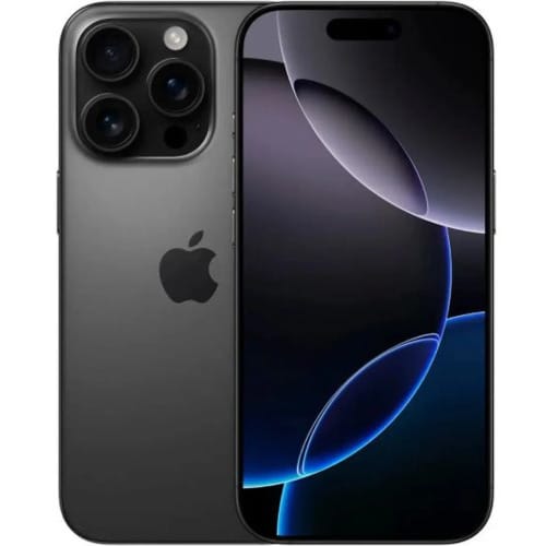 Iphone 16 Pro - 6.3" - 128GB ROM - 8GB RAM - Single Sim – 5g - 3582mAh – Black Titanium
