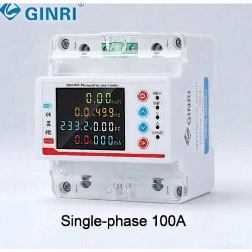 Smart Wifi Energy Prepaid Check Meter Single Phase 100a Tuya- Unit Allocation