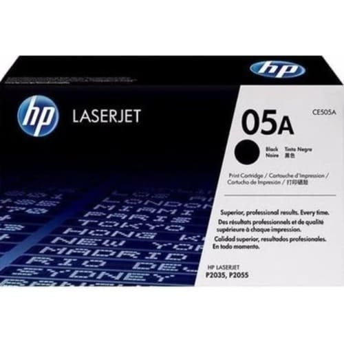 Hp 05a Genuine Hp Toner Cartridge - Black