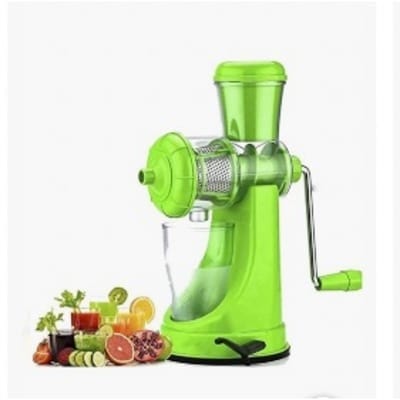 Manual Fruit And Vegetable Juicer - Green