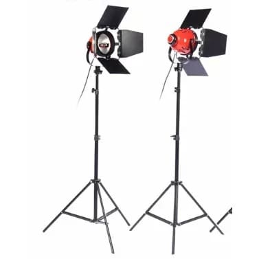 Pair Of Red Head Light - 150v