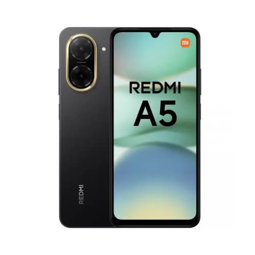 Redmi A5 - 6.7" - 3GB RAM - 64GB ROM - 4G Dual - Fingerprint - 5000mAh - Black