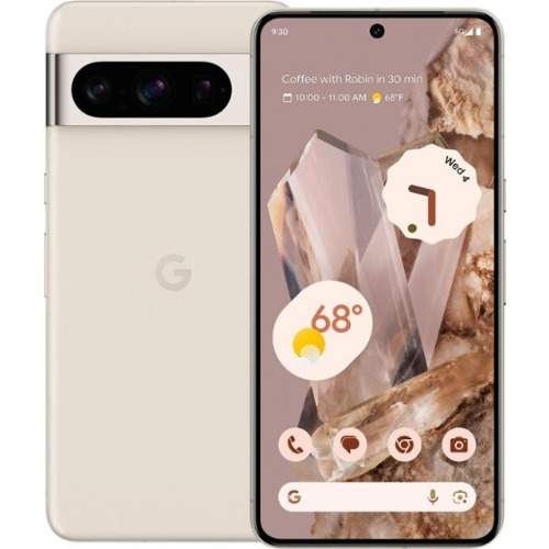 Pixel 8 Pro 5G - 6.7" - 128GB ROM - 12GB RAM - Single Nano Sim + eSIM - 5050mAh - Porcelain