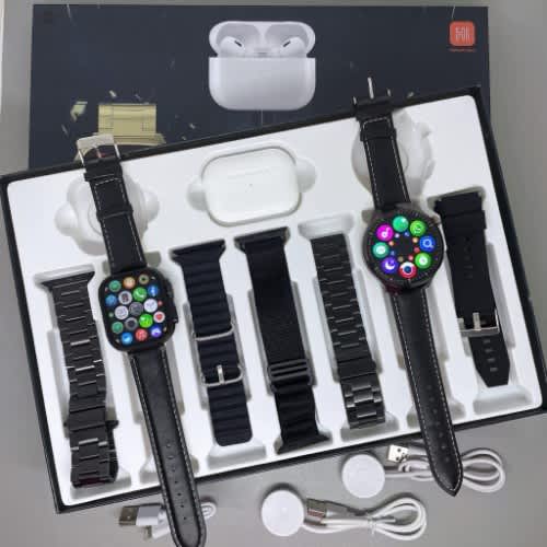 Ultimate 10-in-1 Smartwatch Suit Extreme - i80 - Black