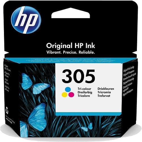 305 Original Ink Cartridge, Tri-colour, 3ym60ae