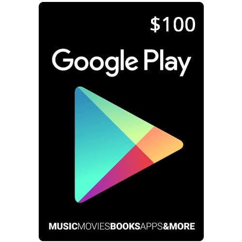 Google Play Gift Card $100