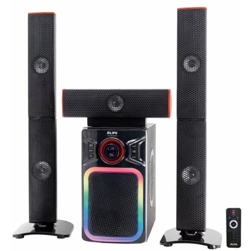 3.1ch Ac/dc Heavy Bass Bluetooth Speakers With Remote