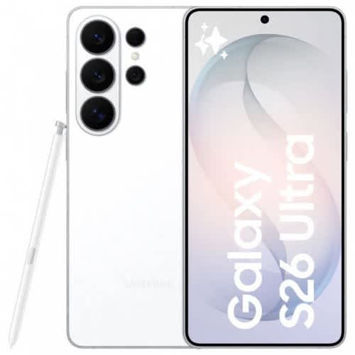 Galaxy S26 Ultra 5G - 6.9" - 256GB ROM - 12GB RAM - Dual SIM - Fingerprint - 5000mAh - White