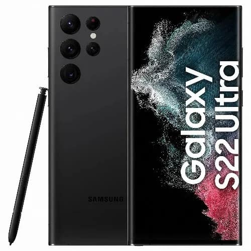 Galaxy S22 Ultra 5g - 6.8" - 256GB ROM - 12GB RAM- Single Sim - 5000mAh - Black