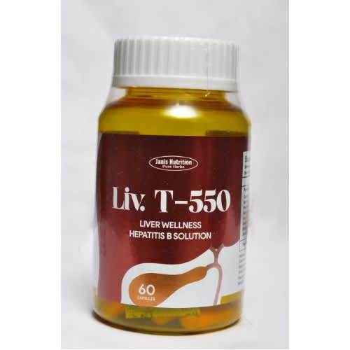 Liv. T550 - Hepatitis B - 500mg - 60 Capsules