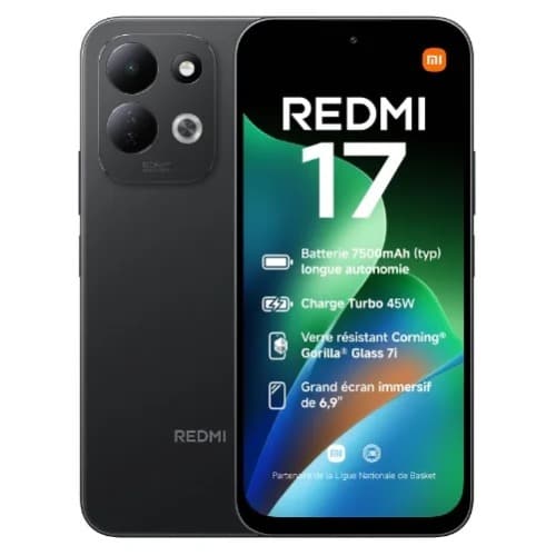 Redmi 17 - 6.9" - 4gb Ram - 128gb Rom - 4g Dual Sim - Fingerprint - 7500mah - Black
