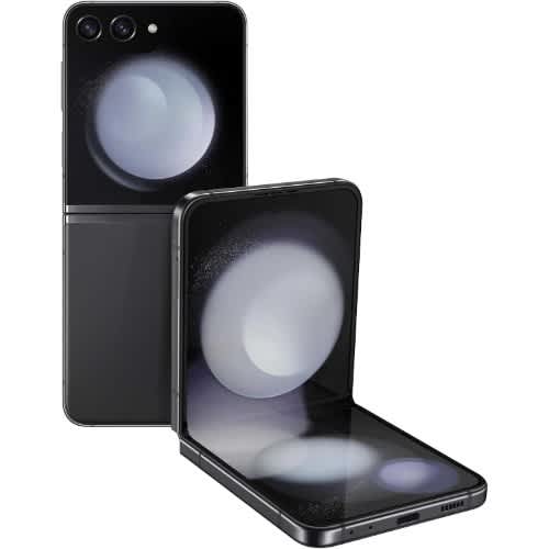 Galaxy Z Flip 5 - 6.7'' - 256GB ROM - 8GB RAM - 5g Cell Phone - 3300mAh - Graphite