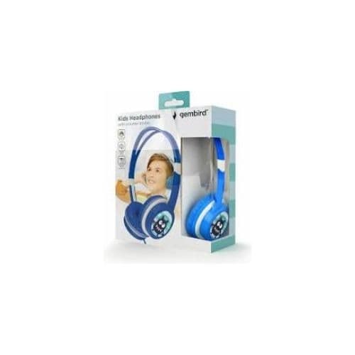 Kids Headphones With Volume Limiter - Blue