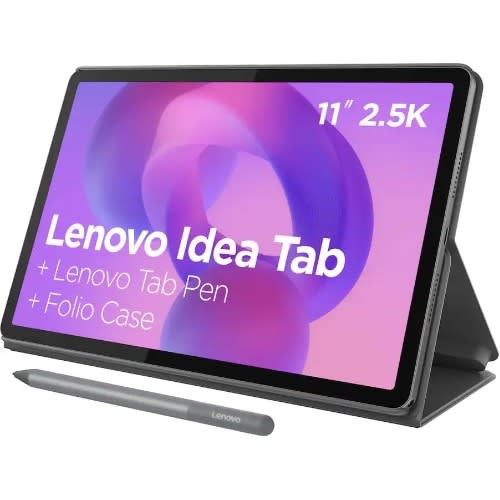 Idea Tab 5G with Pen & Folio Case - 11" - 8GB RAM - 128GB ROM - Nano SIM - 7040mAh - Luna Grey