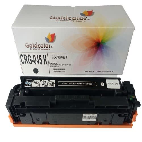 045 Black Toner Cartridge For Canon Color Imageclass Mf634cdw, Mf632cdw, Lbp612cdw Printer