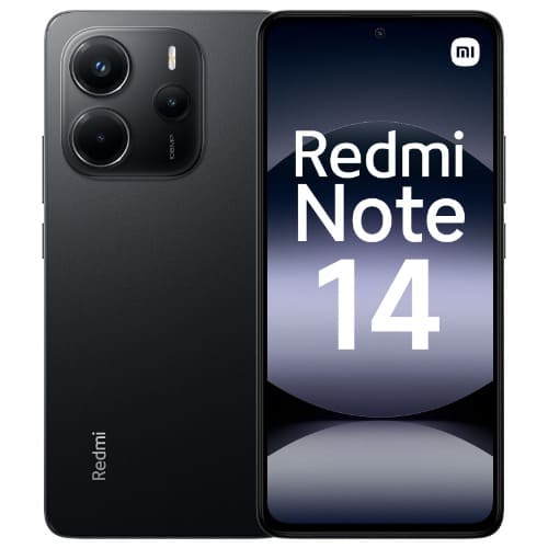 Redmi Note 14 - 6.67" - 128GB ROM - 6GB RAM - 108MP - 4G Dual SIM - Fingerprint - 5500mAh - Black